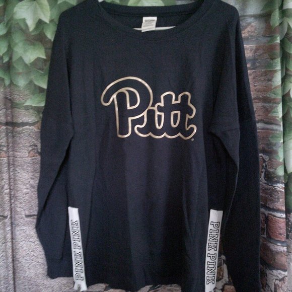PITT Over Sized Long Sleeve Zip Detail Sides Sweatshirt - Picture 1 of 6